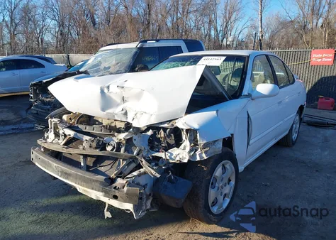 2003 Nissan Sentra Gxe из США, поврежденный, VIN 3N1CB51DX3L712340